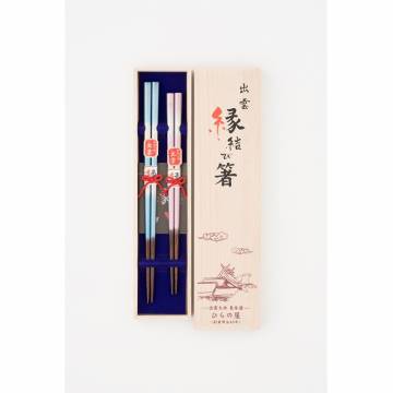 Hiranoya - 2 pairs of chopsticks with paulownia box (Yume Sakura)