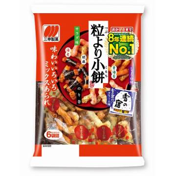 Iroha Mart - Sanko Small Rice Cracker Assort 90g (12 packets per carton)